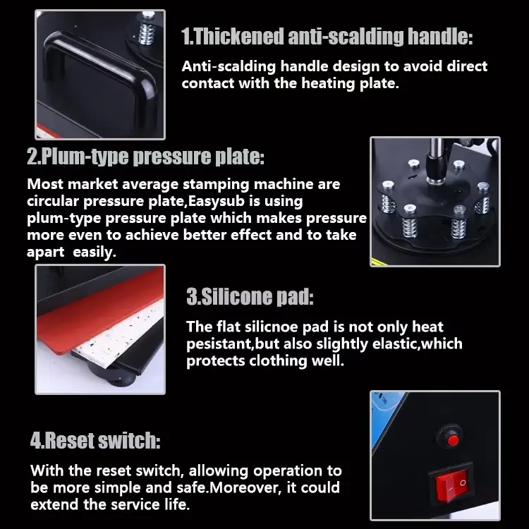 10-in-1 Multi-Function Combo Heat Press Machine for Custom Transfer Production detail image 4