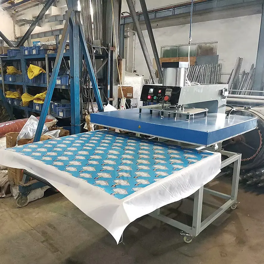 Large Format Clamshell Pneumatic Heat Press Machine detail image 1