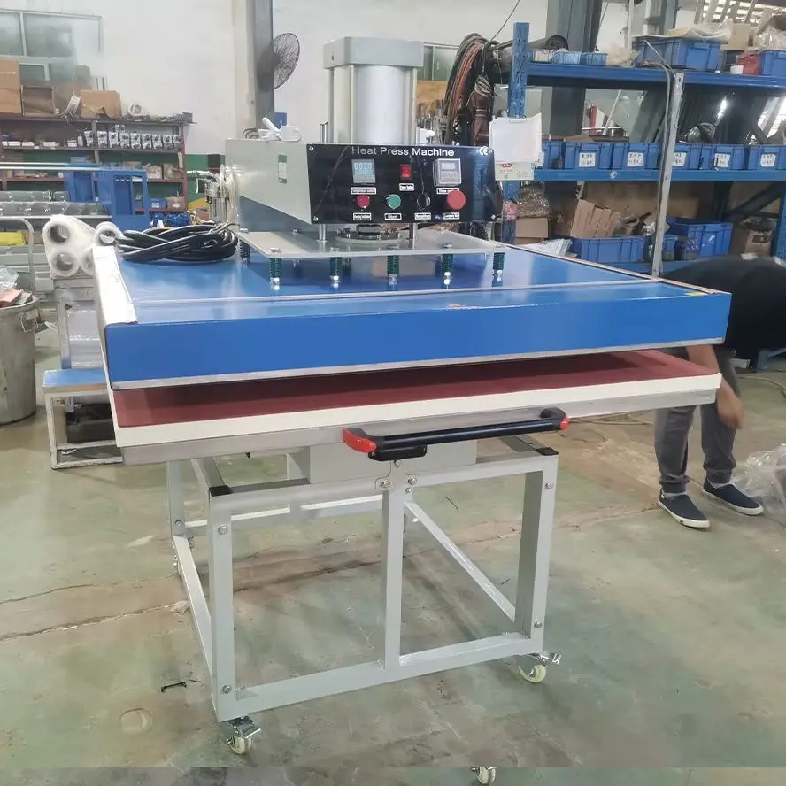 Large Format Clamshell Pneumatic Heat Press Machine detail image 3