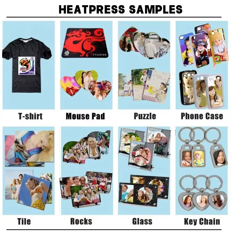 Large Format Clamshell Pneumatic Heat Press Machine detail image 5