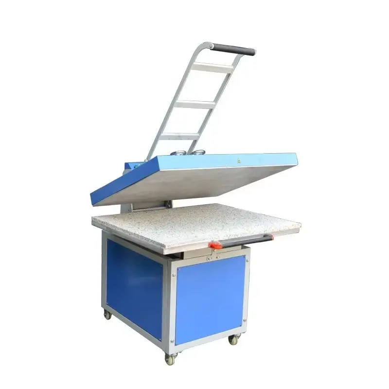 Large Format Manual Flatbed Heat Press Machine for Textile Production - Image 3