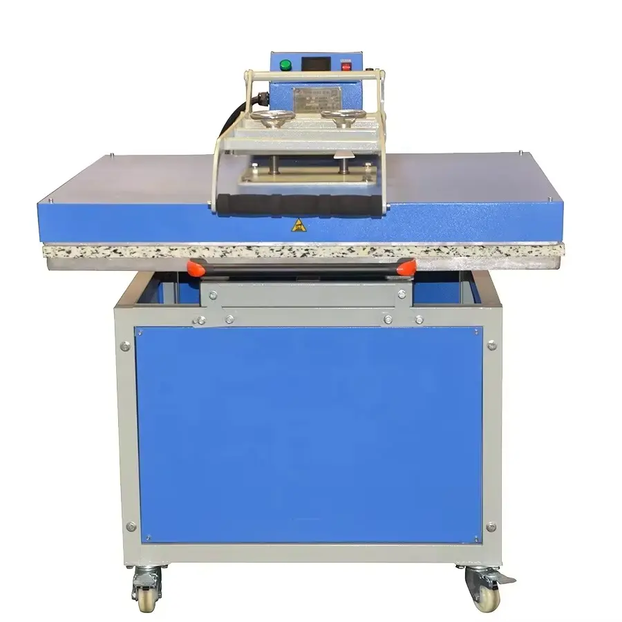 Large Format Manual Flatbed Heat Press Machine for Textile Production - Image 4