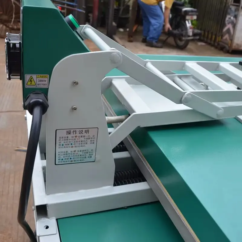Large Format Manual Flatbed Heat Press Machine for Textile Production detail image