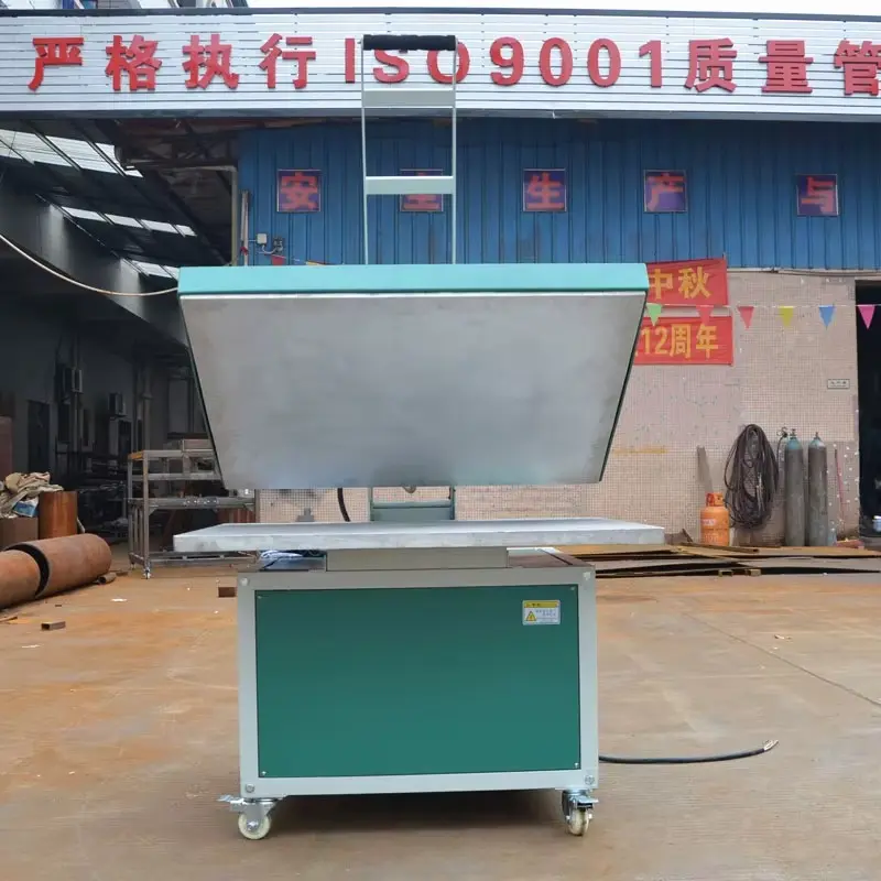 Large Format Manual Flatbed Heat Press Machine for Textile Production detail image