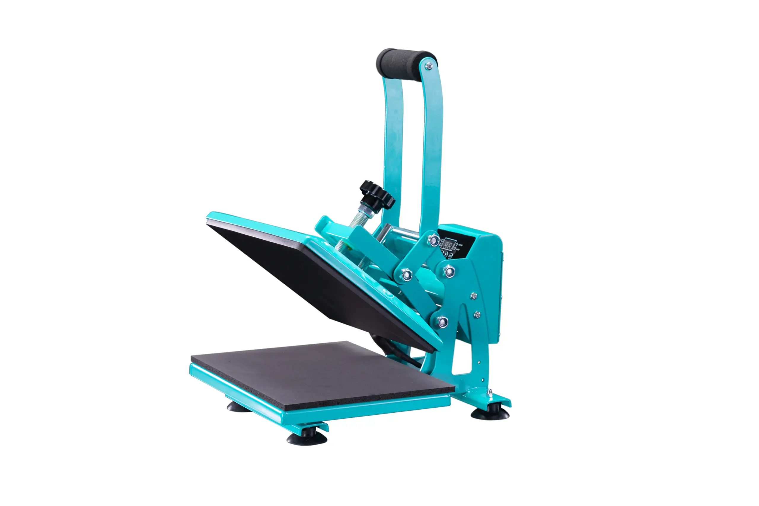 Manual Clamshell Heat Press Machine for Custom T-Shirt and Textile Transfer - Image 2