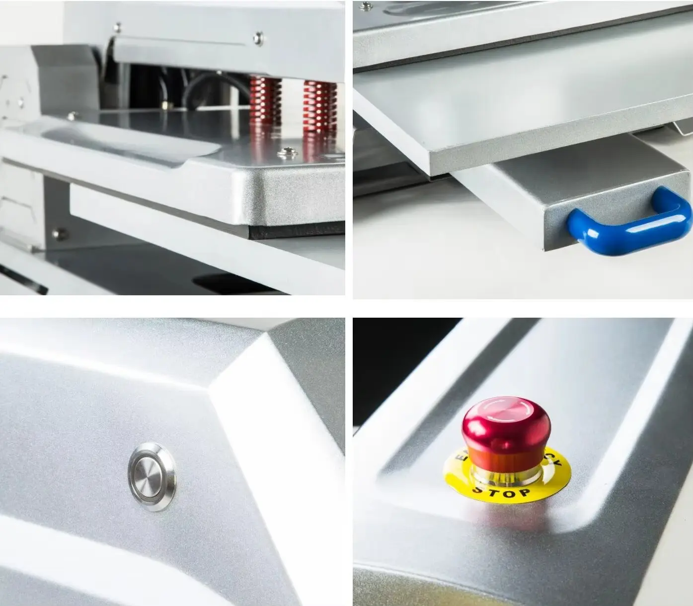 Manual Electric Heat Press Machine with Drawer Base for Garment Transfer detail image