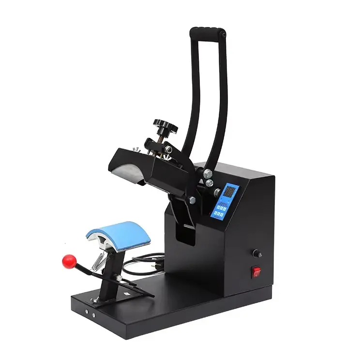 Manual Hat and Cap Heat Press Machine for Small Business Customization detail image