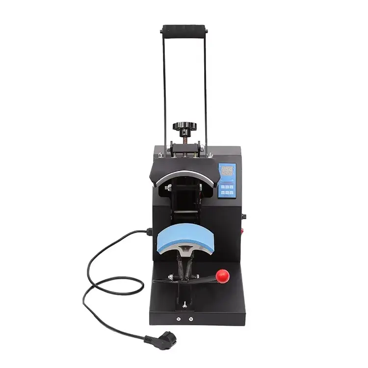 Manual Hat and Cap Heat Press Machine for Small Business Customization detail image
