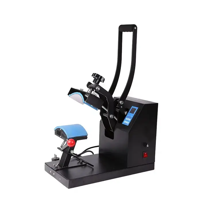 Manual Hat and Cap Heat Press Machine for Small Business Customization