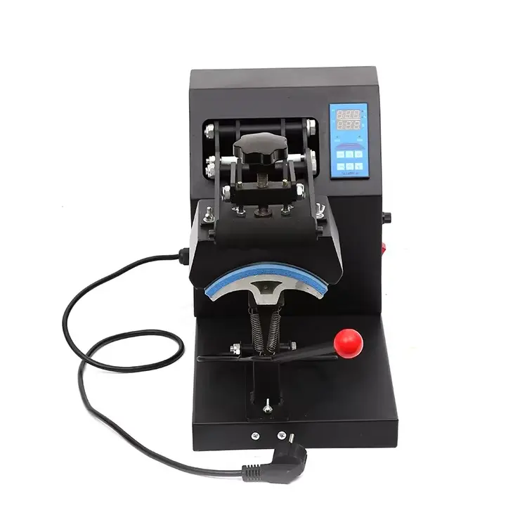 Manual Hat and Cap Heat Press Machine for Small Business Customization detail image
