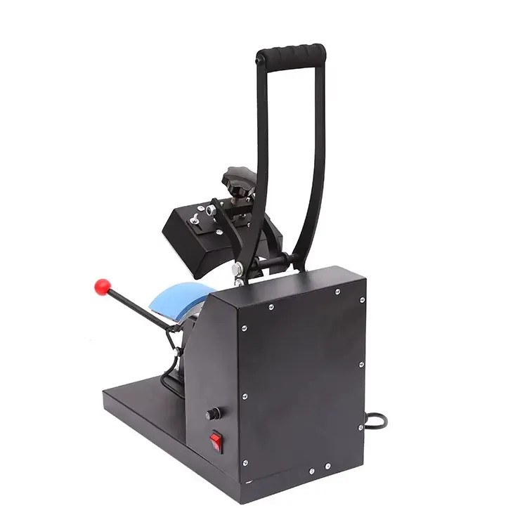 Manual Hat and Cap Heat Press Machine for Small Business Customization detail image