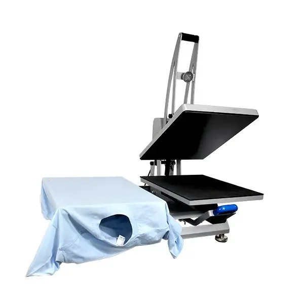 Manual Swing-Away Heat Press Machine with Pull-Out Lower Platen - Image 2