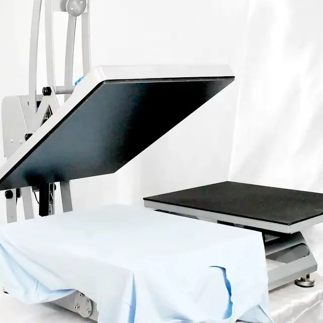 Manual Swing-Away Heat Press Machine with Pull-Out Lower Platen - Image 4