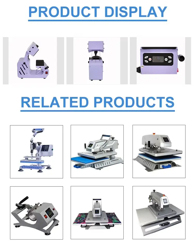 Mini Electric Cap Heat Press Machine for Personalized Hat Decoration detail image