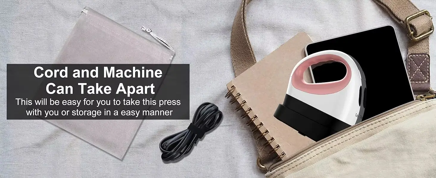 Mini Portable Electric Heat Press Machine for Craft Transfer Applications detail image