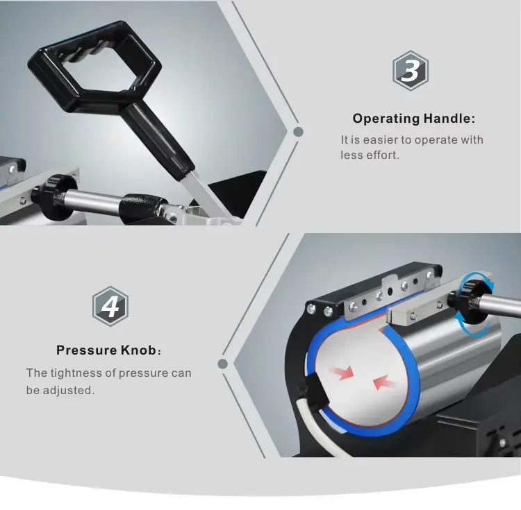 Mug Cup Sublimation Heat Press Machine detail image