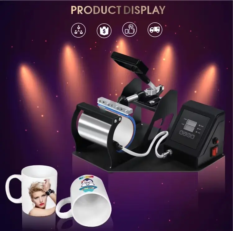 Mug Cup Sublimation Heat Press Machine detail image
