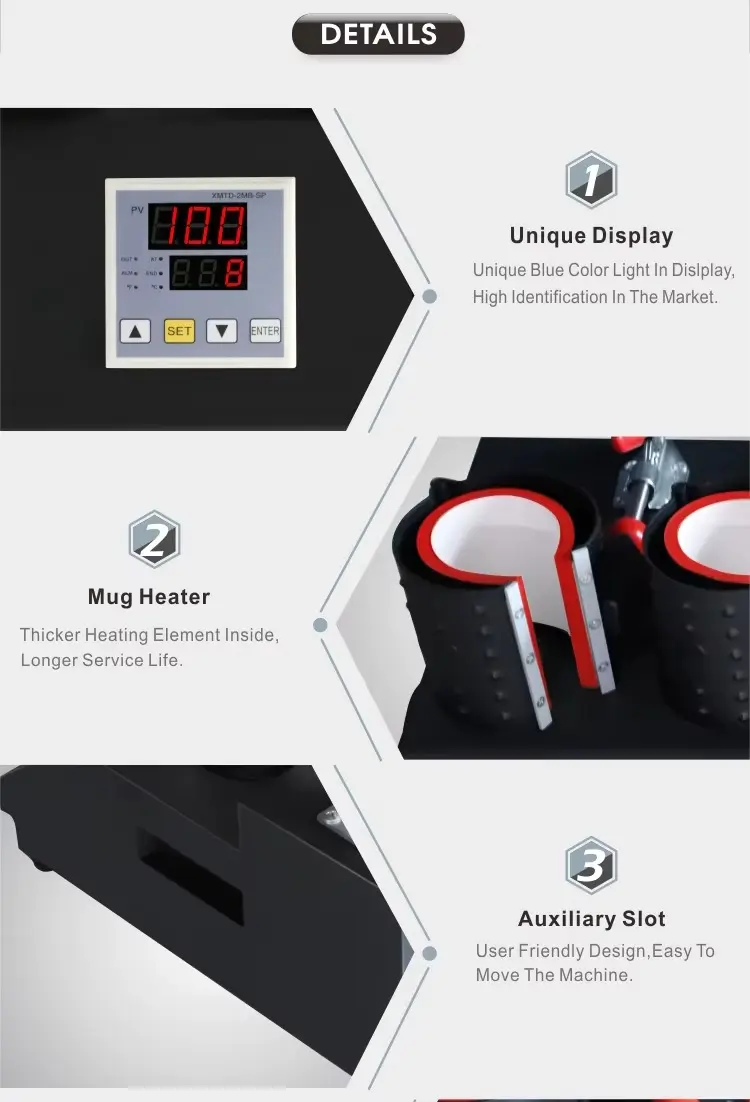 Multi-function 5-in-1 Mug Press Machine detail image