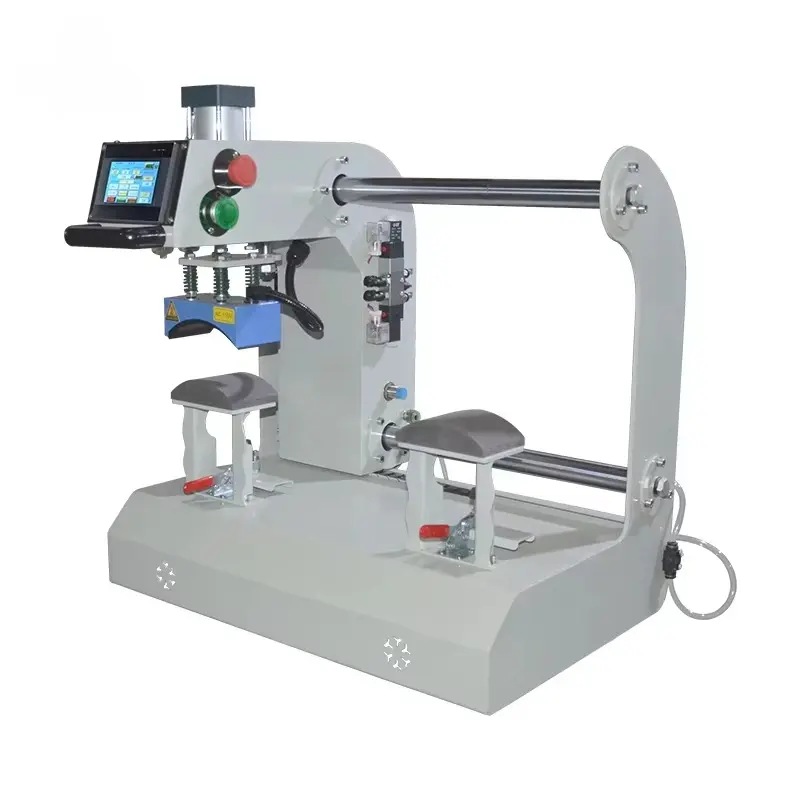 Pneumatic Cap Heat Press Machine for Logo Patch and Hat Transfer detail image