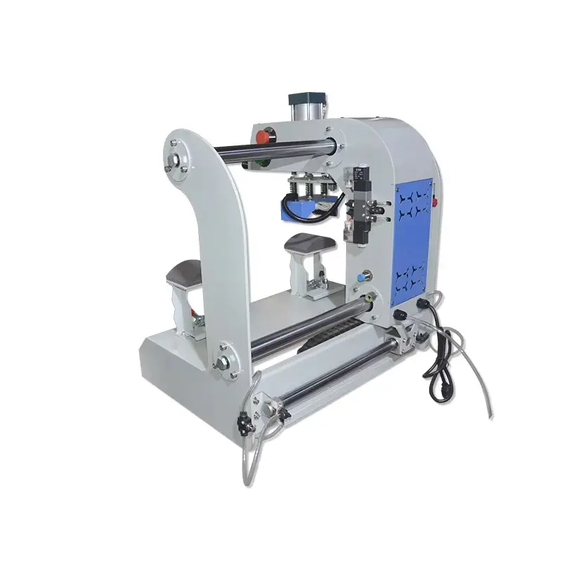 Pneumatic Cap Heat Press Machine for Logo Patch and Hat Transfer detail image