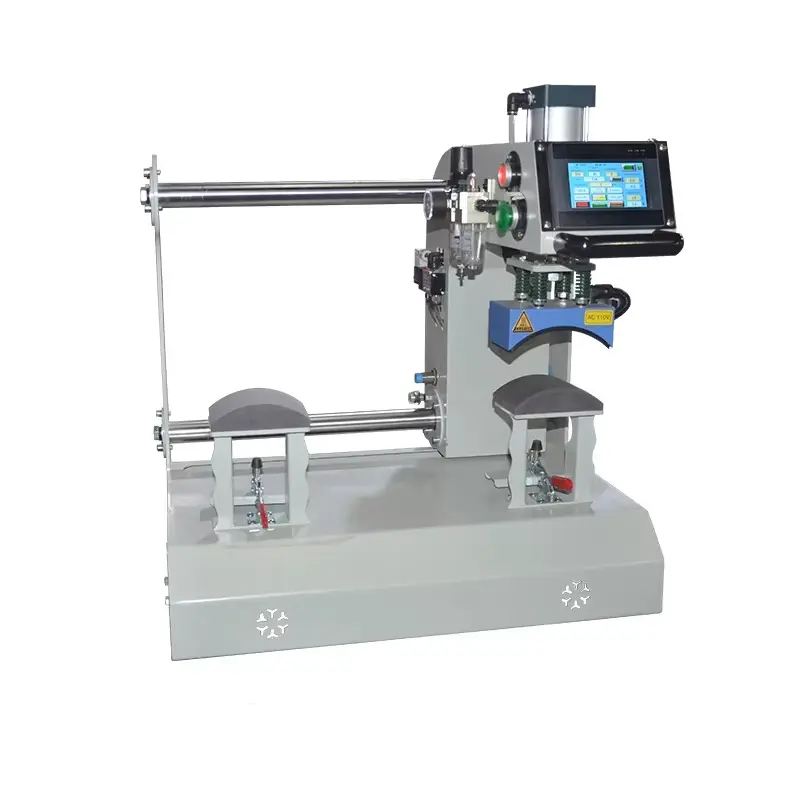 Pneumatic Cap Heat Press Machine for Logo Patch and Hat Transfer detail image