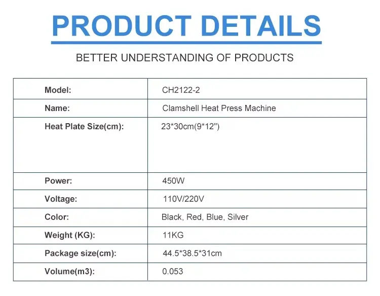 Smart Manual Heat Press Machine for T-Shirt, Garment and Fabric Transfer detail image