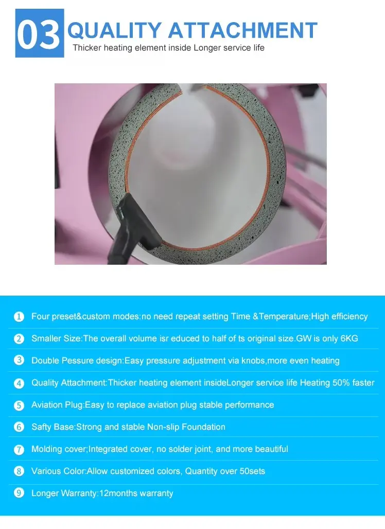 Tumbler Mug Heat Press Machine for Sublimation Cups detail image
