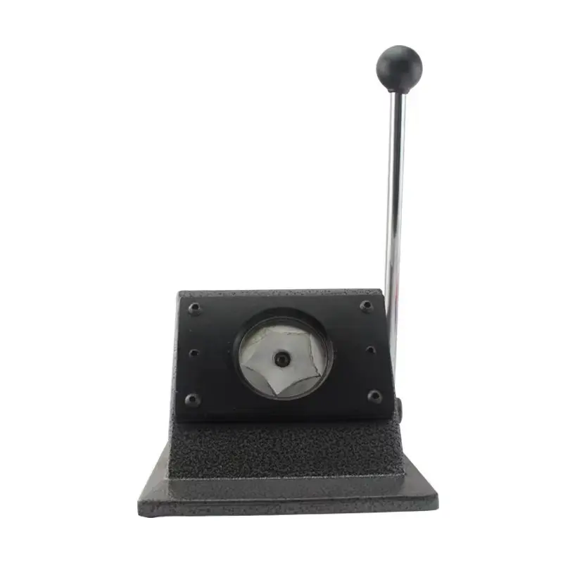 100mm Round Fridge Magnet Making Machine for Custom Printing detail image 3