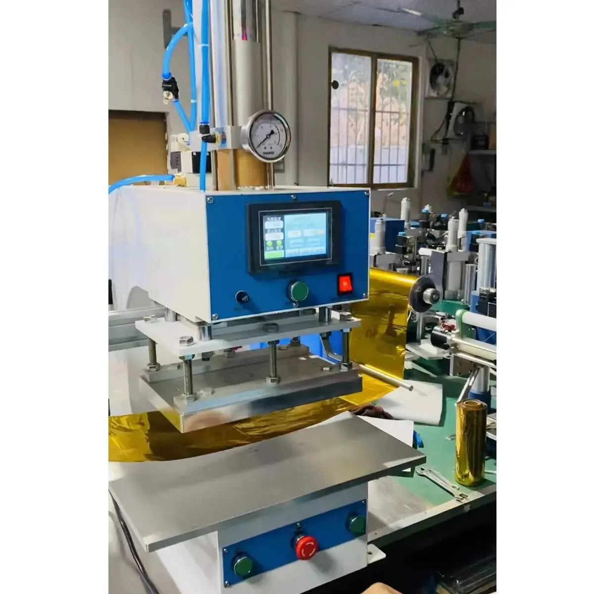 1500kg Automatic Pneumatic 图片素材 2026-7-8 Hot Foil Stamping Machine for B2B Buyers