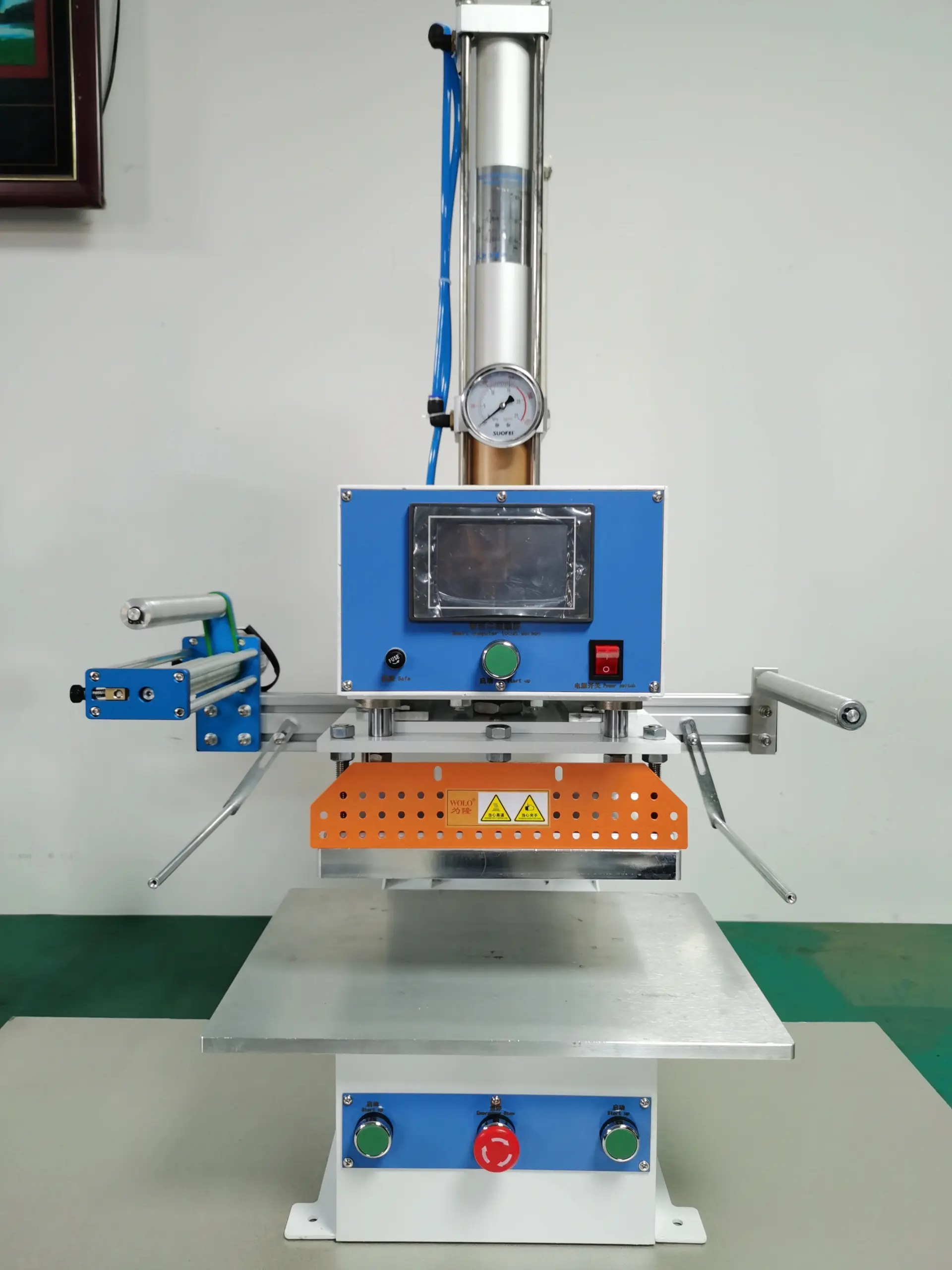 1500kg Automatic Pneumatic 图片素材 2026-7-8 Hot Foil Stamping Machine for B2B Buyers detail image