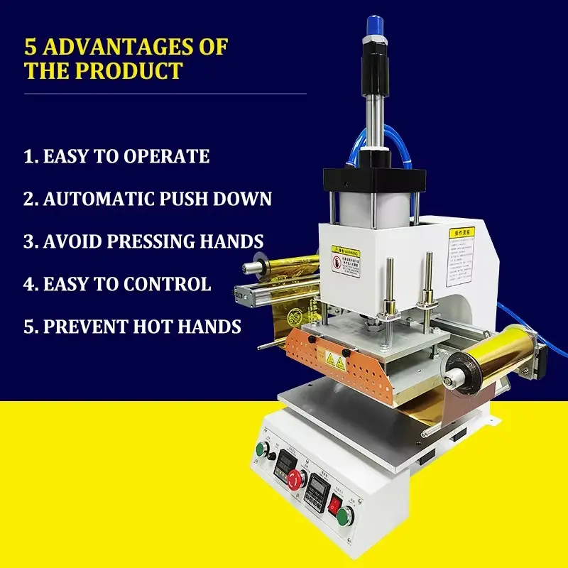 20x30cm Pneumatic Professional 图片素材 2026-7-8 Hot Foil Stamping Machine for B2B Buyers