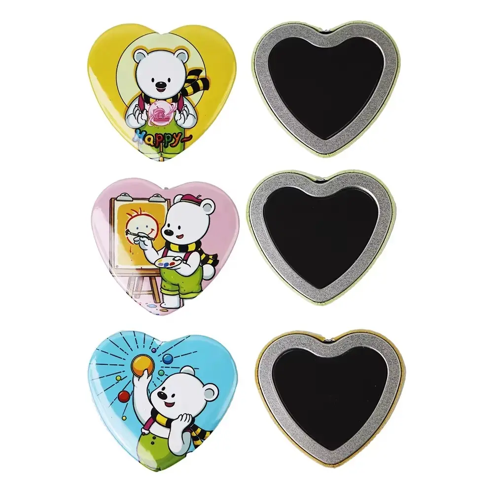 57x53mm Heart Shape Photo Fridge Magnet Making Machine detail image 7