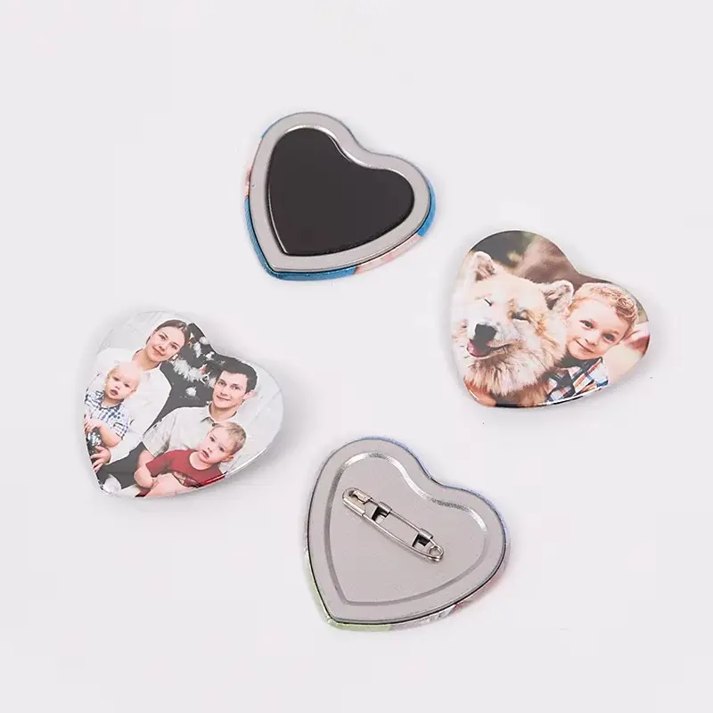 57x53mm Heart Shape Photo Fridge Magnet Making Machine detail image 8