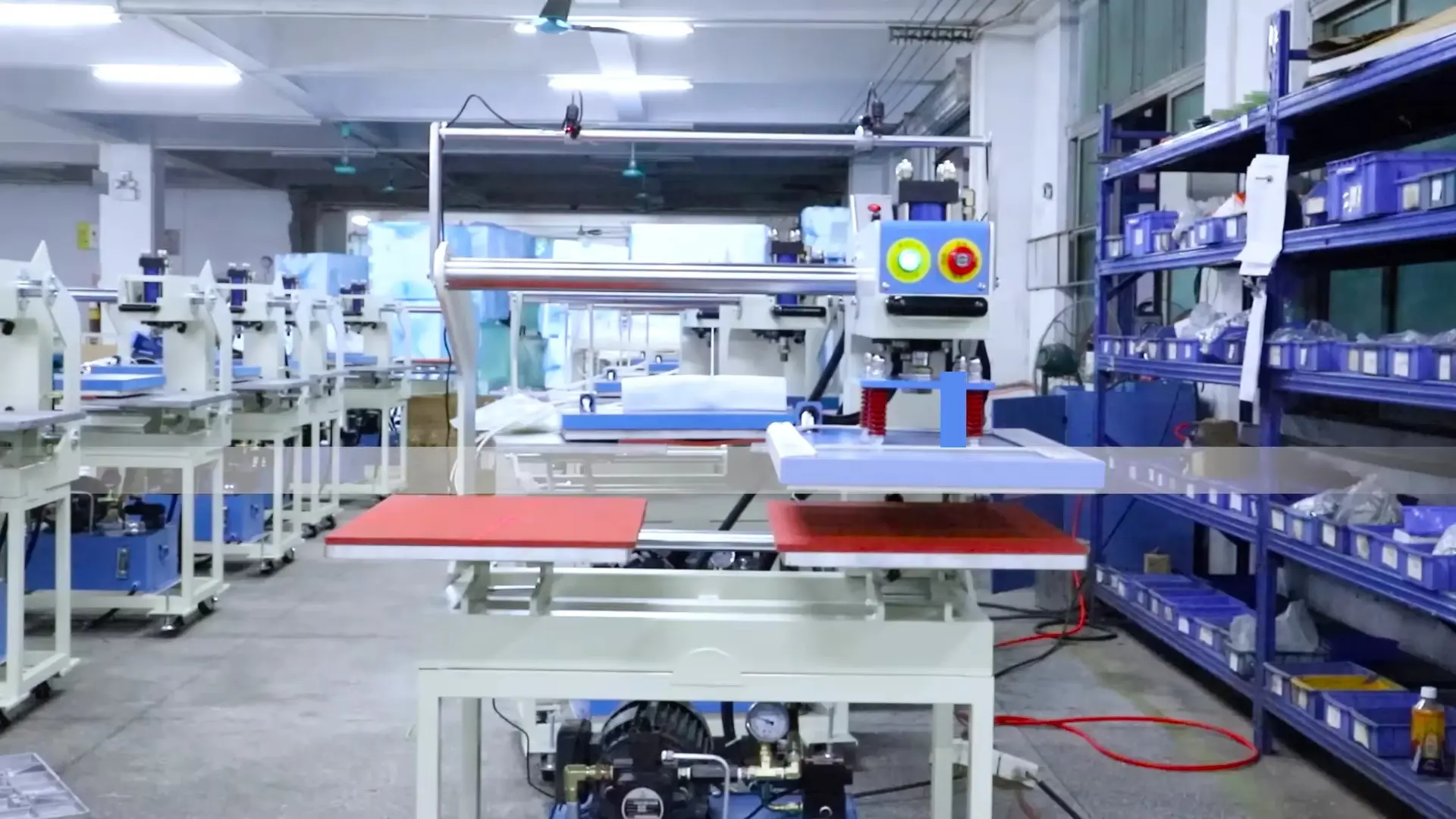 60x40cm Semi-Automatic Hydraulic Heat Press Machine detail image 1