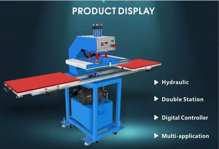 70x90cm Hydraulic T-Shirt Heat Press Machine detail image 1