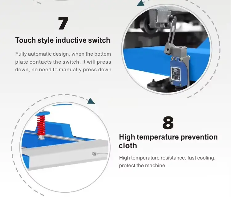 70x90cm Hydraulic T-Shirt Heat Press Machine detail image 5