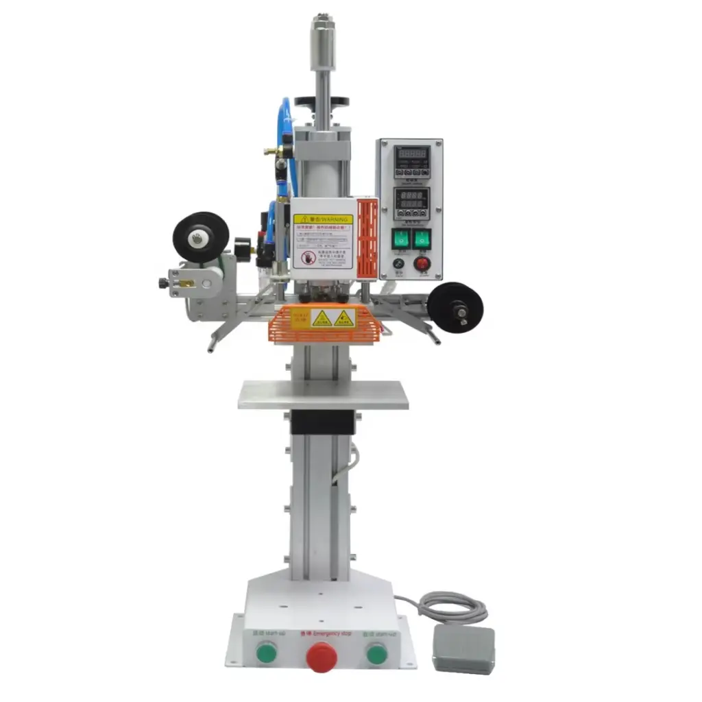 Automatic Hot Foil Stamping Machine for Leather Logo and Packaging