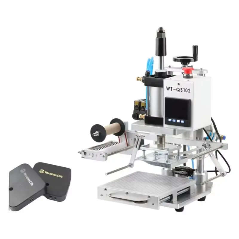 Automatic Pneumatic Flatbed 图片素材 2026-7-8 Hot Foil Stamping Machine for B2B Buyers