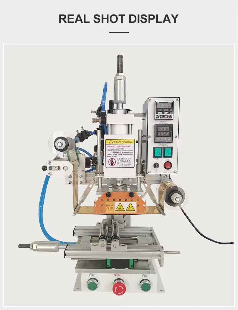 Customized Hot Gold Foil 图片素材 2026-7-8 Hot Foil Stamping Machine for B2B Buyers detail image