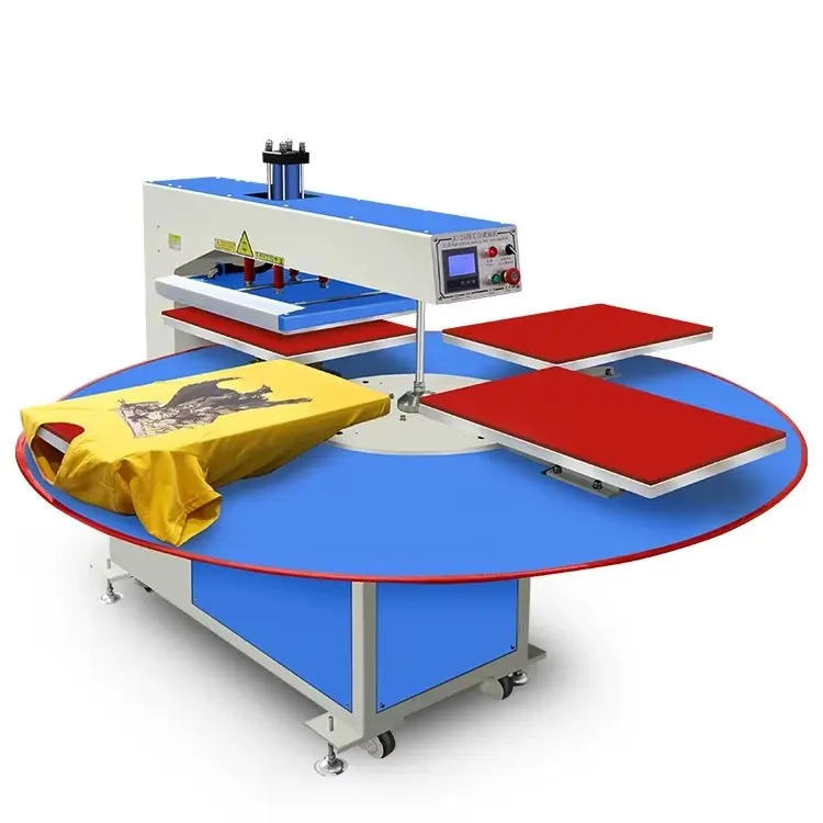 Factory Direct Hydraulic Rotary Heat Press Machine