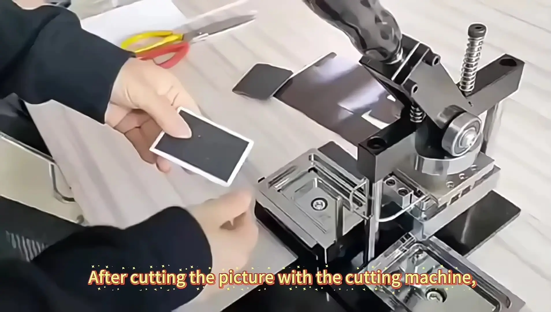 High-Efficiency Magnet Making Machine for Custom Fridge Magnets detail image 1