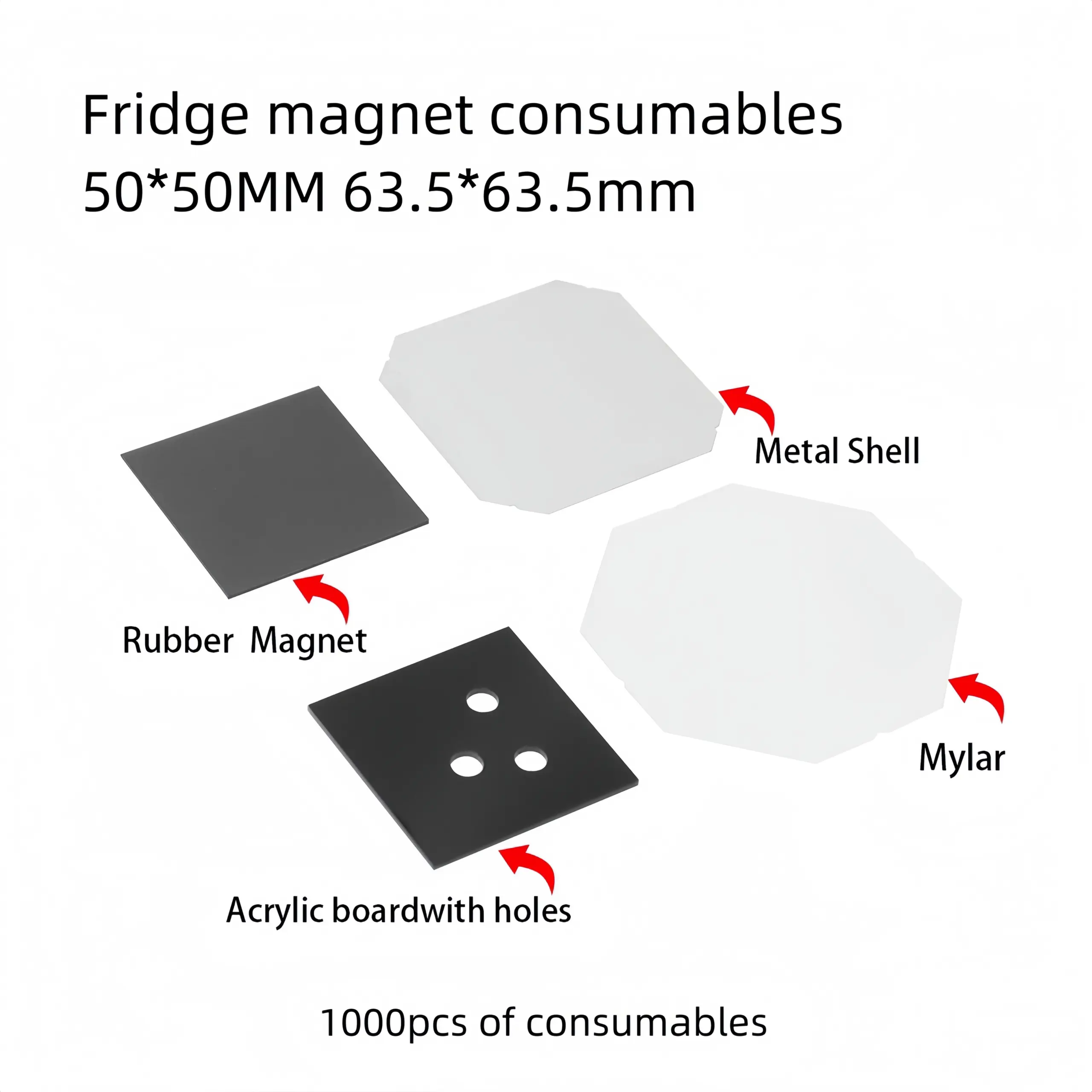 High Quality Fridge Magnet Making Machine for B2B Custom Gifts detail image 6