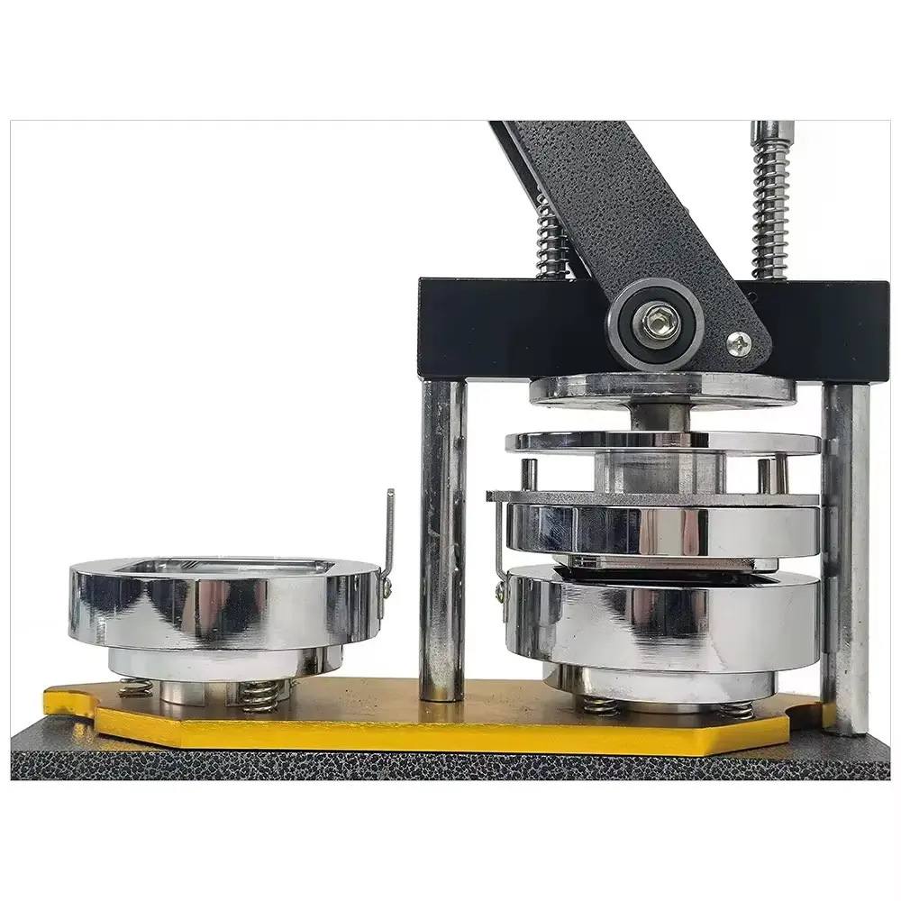 Manual 50x50mm Custom Fridge Magnet Making Machine detail image 6