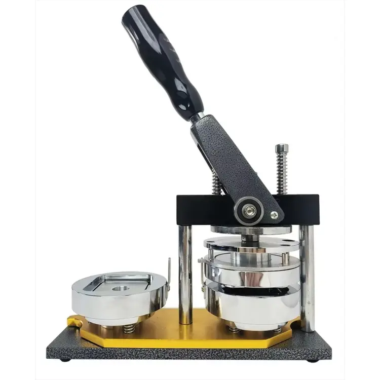 Manual 50x50mm Custom Fridge Magnet Making Machine