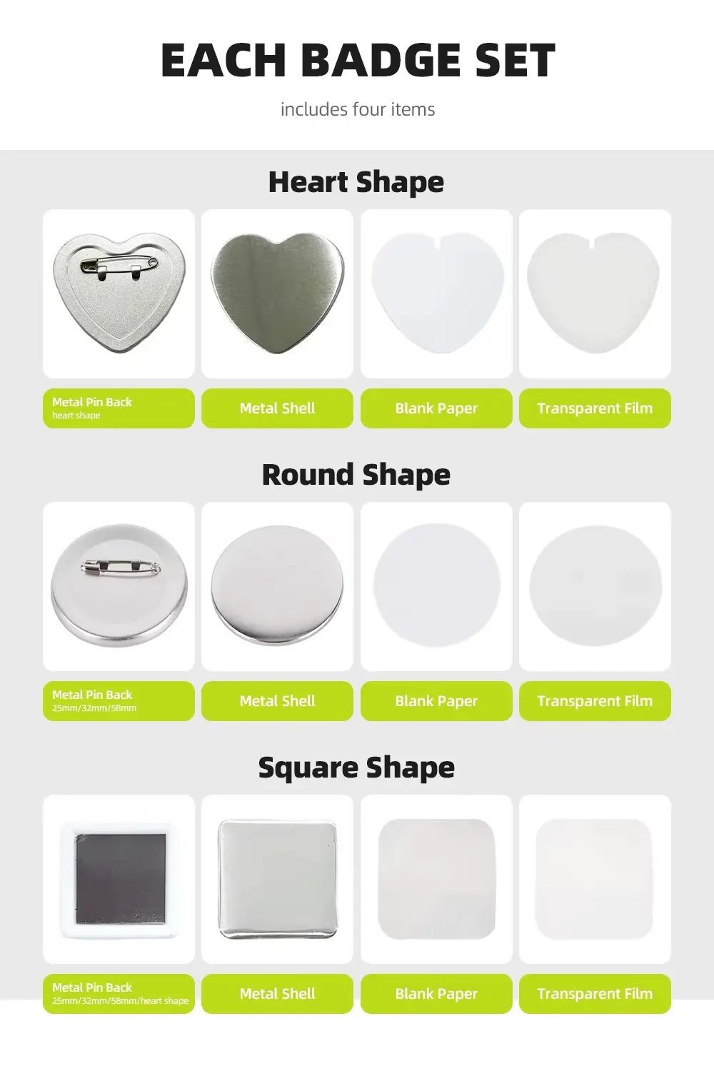 Professional 3-in-1 Heart Shape Fridge Magnet Making Machine detail image 7