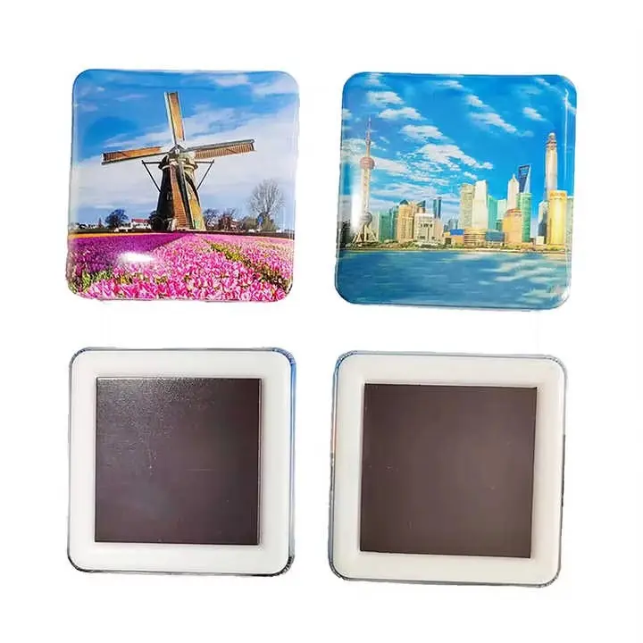 Square Fridge Magnet Making Machine for Custom Souvenir Production - Image 5