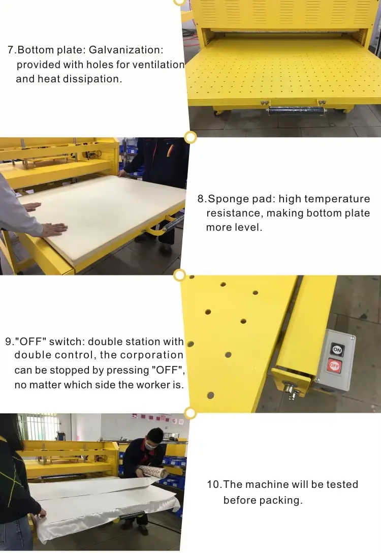 Wholesale Large Format Hydraulic Heat Press Machine detail image 4