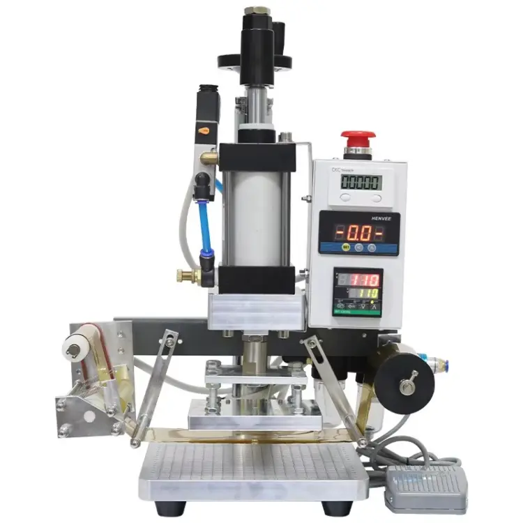 Digital Gold Foil Stamping Machine for Custom Logo and Gift Decoration