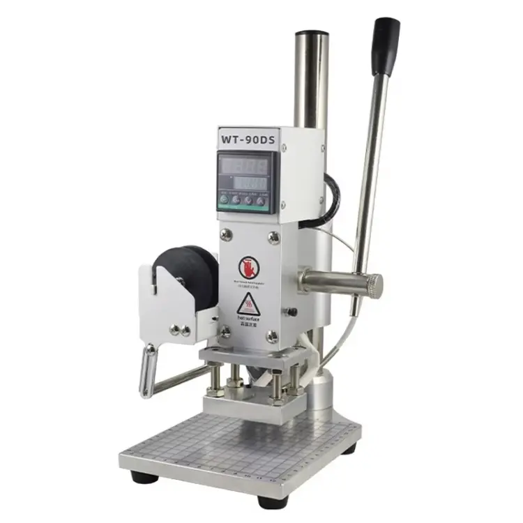 WT-90DS Digital Manual Hot Foil Stamping Machine for Leather and Cards