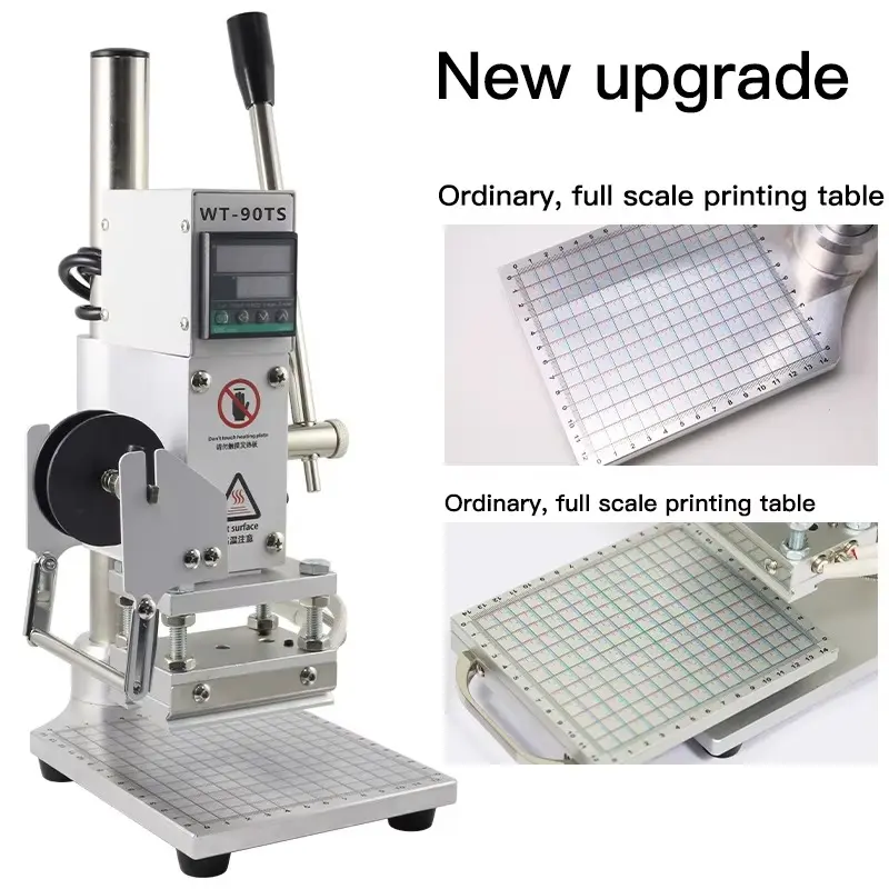 Manual Leather Hot Foil Stamping Machine for Logo Embossing - Image 5
